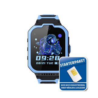 ZTE Kidswatch K1 Pro blau von vorne