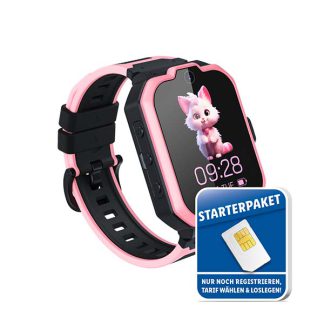 ZTE Kidswatch K1 Pro pink seitlich rechts