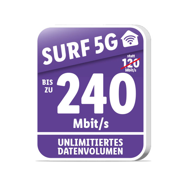 Produktbild: Tarif SURF 5G